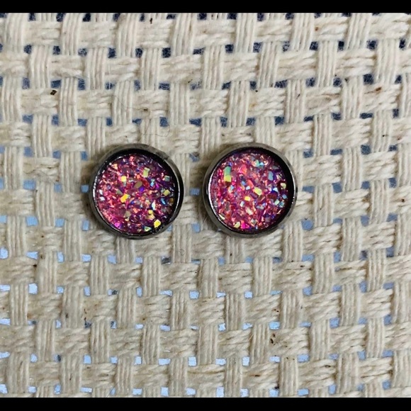 Druzy Earrings - Picture 1 of 1